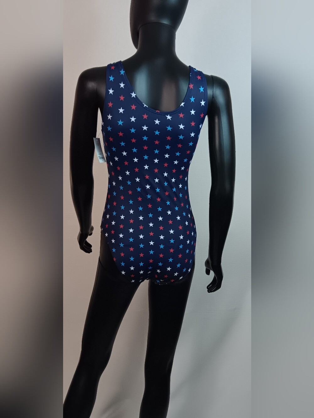 City Streets One Piece Swimwear Americana Stars Blue‎ Swimsuit swimwear XL 18.5 - Picture 3 of 13